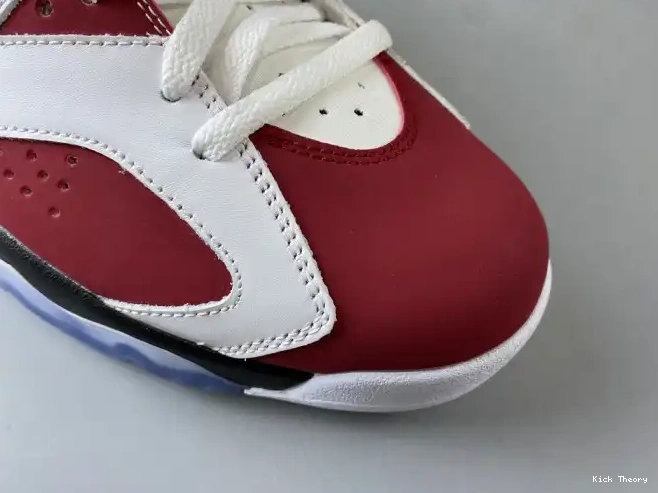 Kick Theory JORDAN RETRO 384664-160 AIR 6 'CARMINE' 2014 0618